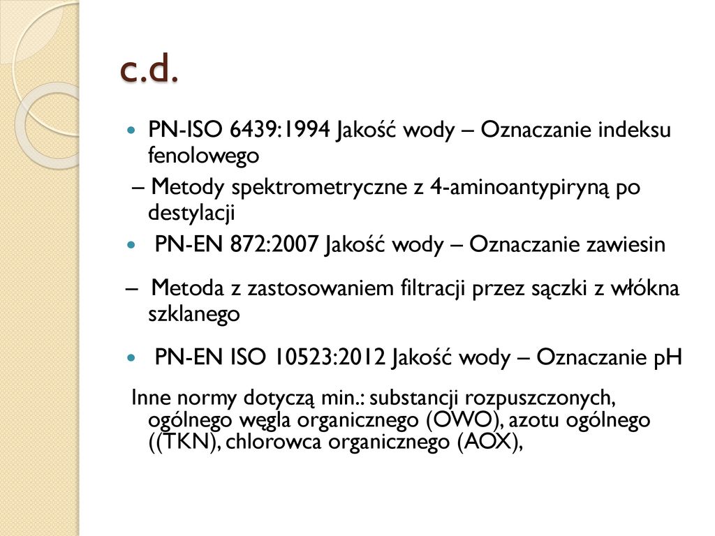 Rola Normalizacji W Ochronie W D Ppt Pobierz